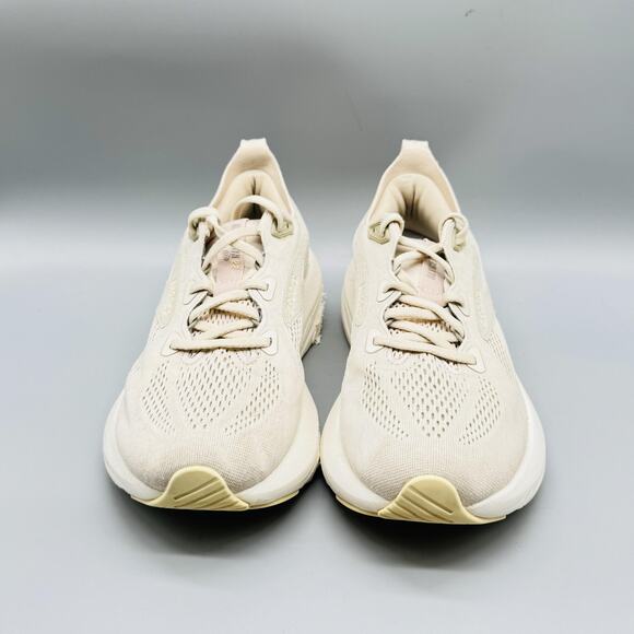 Brooks Shoes Womens 9 Beige Cream Glycerin 22 Running Cushioned Athletic Sneaker - Picture 2 of 13